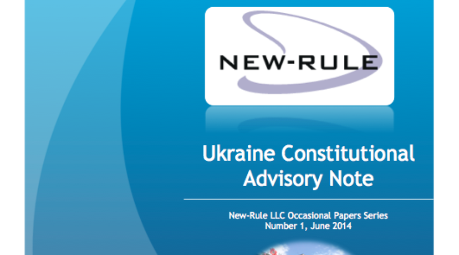 Ukraine Constitutional Advisory Note