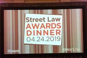Street Law Awards Dinner