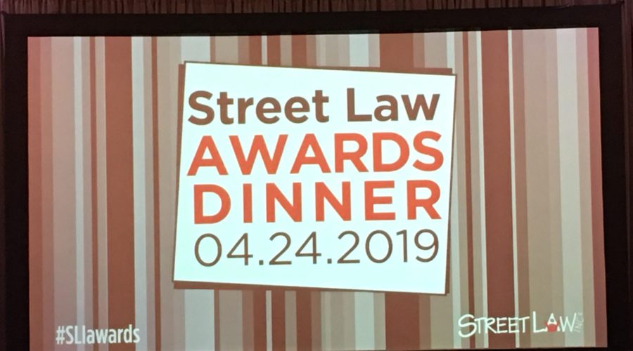 Street Law Awards Dinner
